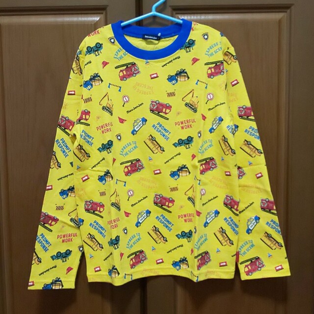 mou jon jon(ムージョンジョン)の働く車Tシャツ キッズ/ベビー/マタニティのキッズ服男の子用(90cm~)(Tシャツ/カットソー)の商品写真