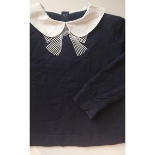 ジャカディ(Jacadi)の【Used】ジャカディ Jacadi 襟付きトレーナー スウェット(Tシャツ/カットソー)