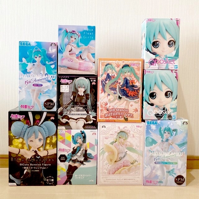 2022年限定カラー 『匿名配送』おまけ付き❗初音ミクフィギュア10点