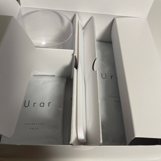 Urar 炭酸パック　2回分 コスメ/美容のスキンケア/基礎化粧品(パック/フェイスマスク)の商品写真