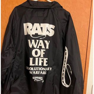 RATS - ラッツ rats コーチジャケットの通販 by s shop|ラッツならラクマ