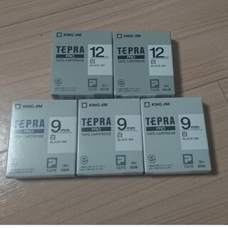 キングジム(キングジム)のTEPRA テプラテープ 5本セット(OA機器)