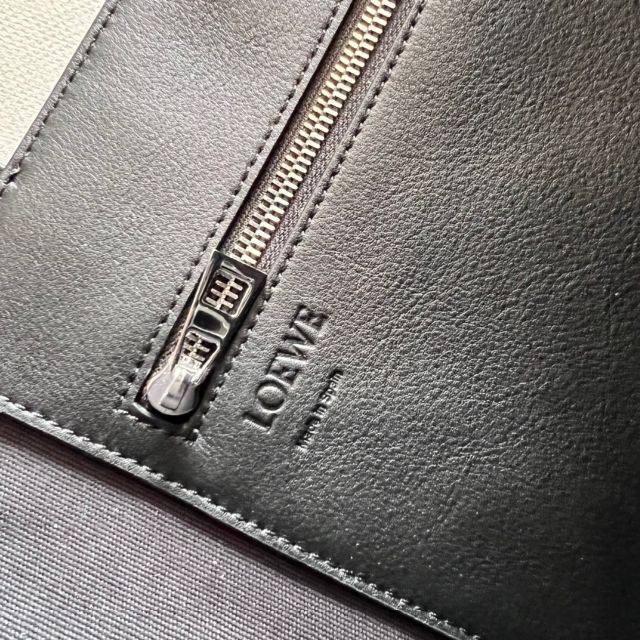 ☆LOEWE ロエベ T トート バッグ アナグラム ジャカード&カーフ - www ...