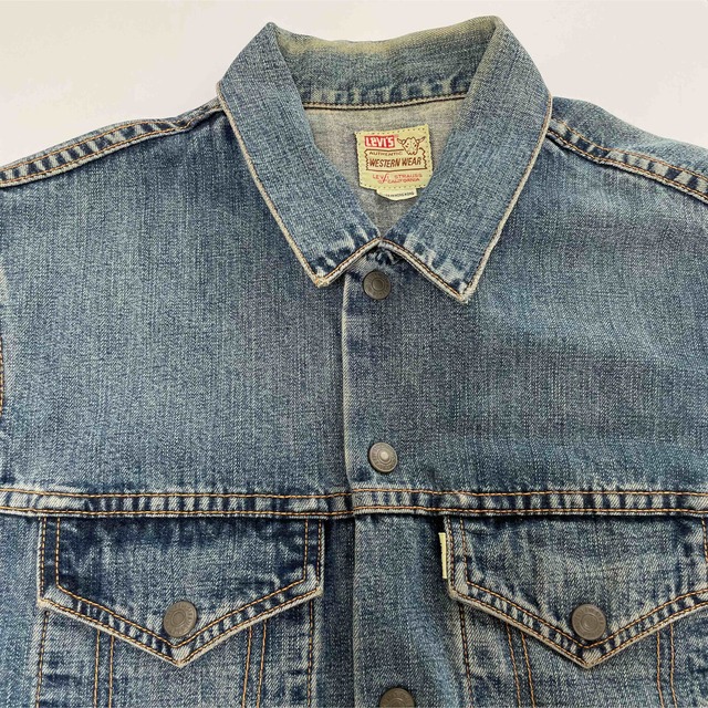 Levi's(リーバイス)の【希少】LEVI’S リーバイス 50's ショートホーン デニムジャケット メンズのジャケット/アウター(Gジャン/デニムジャケット)の商品写真