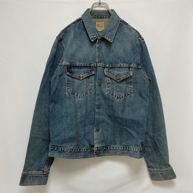 Levi's(リーバイス)の【希少】LEVI’S リーバイス 50's ショートホーン デニムジャケット メンズのジャケット/アウター(Gジャン/デニムジャケット)の商品写真