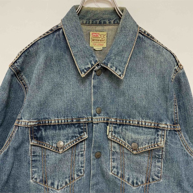 Levi's(リーバイス)の【希少】LEVI’S リーバイス 50's ショートホーン デニムジャケット メンズのジャケット/アウター(Gジャン/デニムジャケット)の商品写真