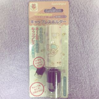 サンリオ(サンリオ)の[未開封]キャップレスホルダー キキララ(印鑑/スタンプ/朱肉)