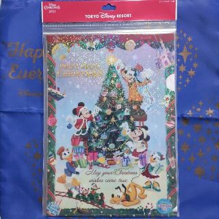 ディズニー(Disney)の新商品★ディズニー★クリスマス★クリアホルダー(クリアファイル)