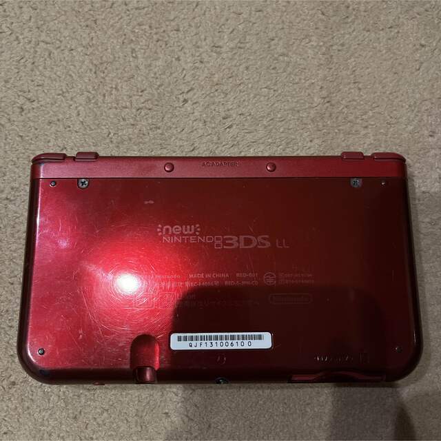 ニンテンドー3DS - Nintendo 3DS LL メタリックレッド ジャンク品の