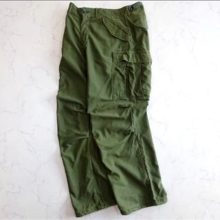 ワンエルディーケーセレクト(1LDK SELECT)のUS ARMY74'vintage M65  field pants(ワークパンツ/カーゴパンツ)