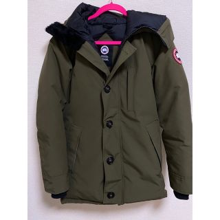 カナダグース(CANADA GOOSE)のカナダグース ジャスパー   グリーン　S 　ダウンジャケット　メンズ　 カーキ(ダウンジャケット)