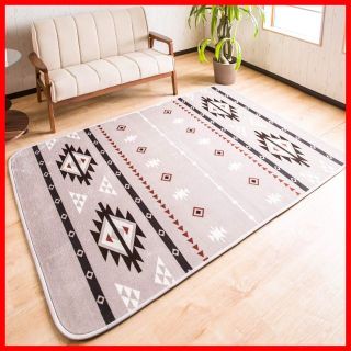 送料込・まとめ買い カシュガイ族 手織り絨毯 94×93cm - 通販