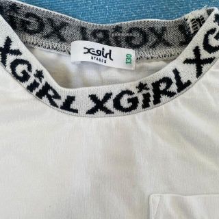 エックスガールステージス(X-girl Stages)のX-girlstage　１３０㌢ハイネック☆カットソー(Tシャツ/カットソー)