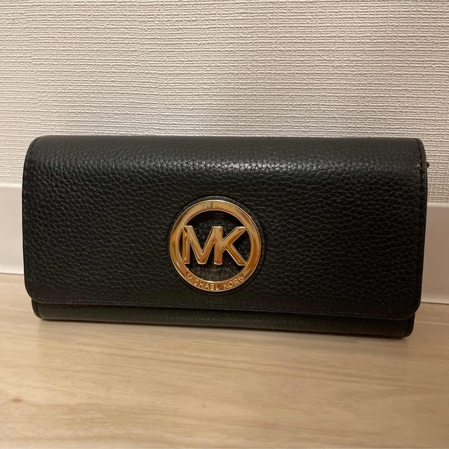 Michael Kors - マイケルコース 長財布 ブラックの通販 by hapipipi(ू