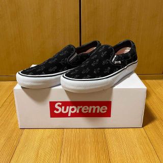 27.5cm Supreme Vans Hole Punch Denim