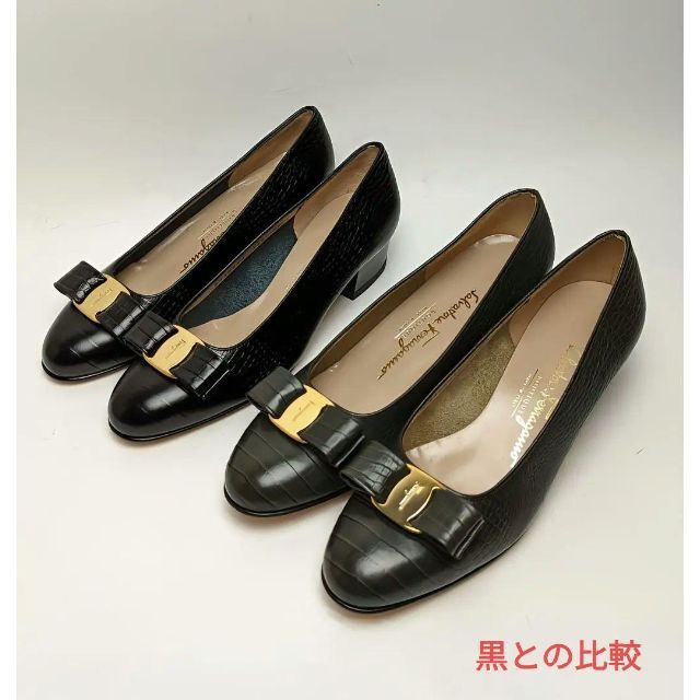 フェラガモ パンプス ヴァラ 未使用 美品 SalvatoreFERRAGAMO