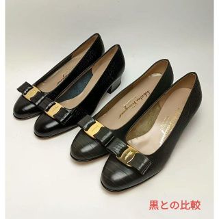 美品 salvatore ferragamo パンプス ガンチーチ 送料無料