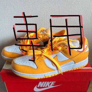 ナイキ(NIKE)のNIKE dunk low WMNS laser orange 27cm(スニーカー)