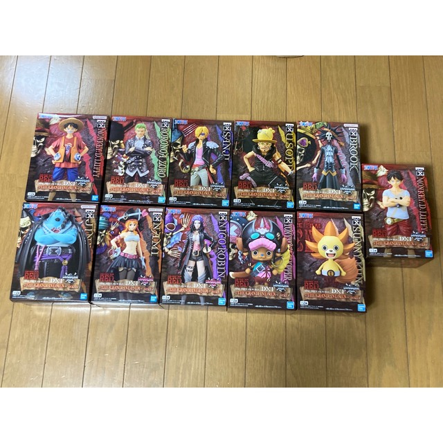 ONE PIECE FILM RED DXF フィギュア　11点セット