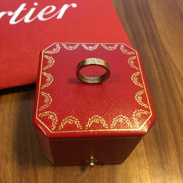 Cartier(カルティエ)のゎたこ様専用♡カルティエ♡ミニラブリング レディースのアクセサリー(リング(指輪))の商品写真