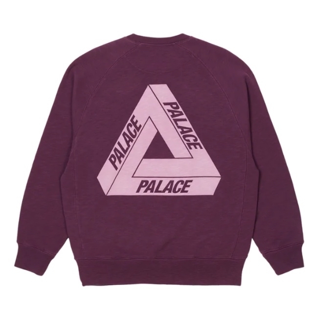 PALACE TRI-FERG SLUB CREW PURPLE Mサイズ クラシック 13000円 www