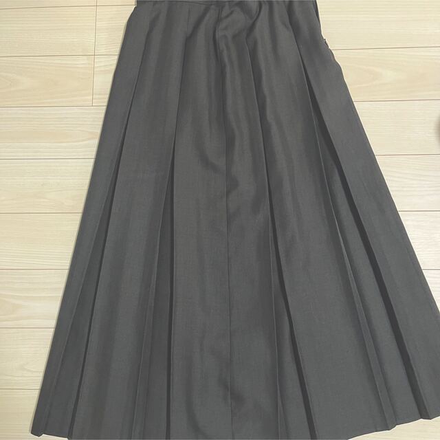 【最終値下げ】figlondon  wool mood　boxpleats SK レディースのスカート(ロングスカート)の商品写真