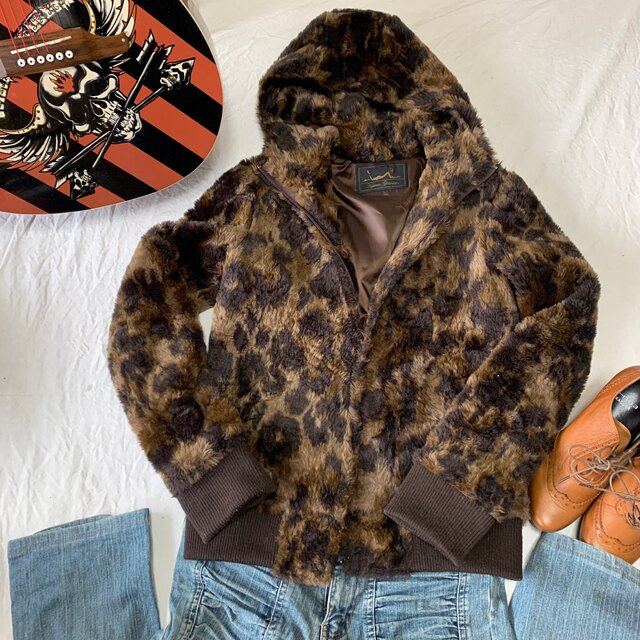 HYSTERIC GLAMOUR - ヒステリックグラマー レオパード フェイクファー