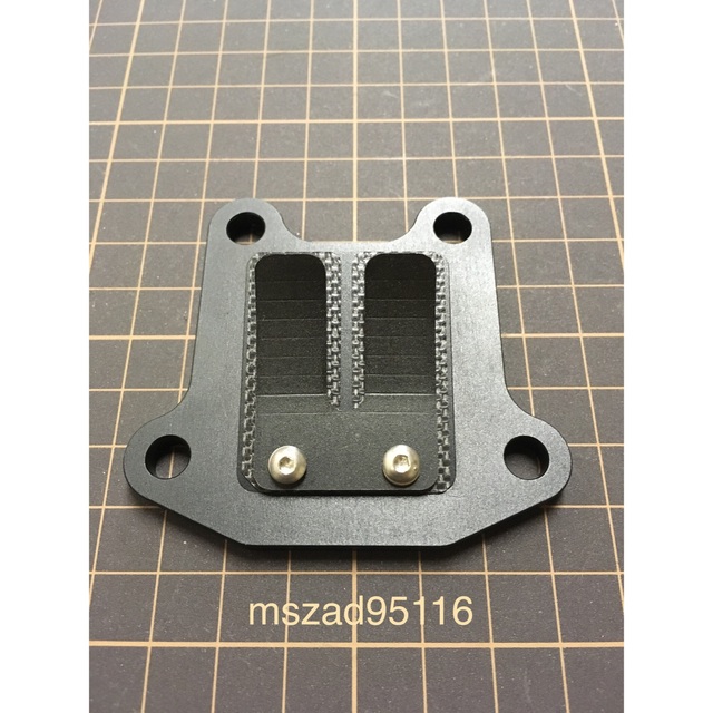 モトコンポ カレン ロードパル等にリードバルブブロック - www
