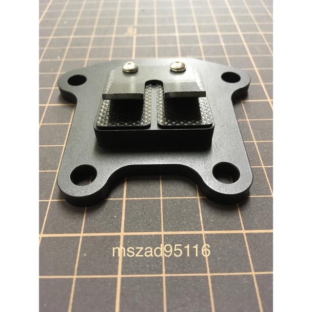 モトコンポ カレン ロードパル等にリードバルブブロック - www