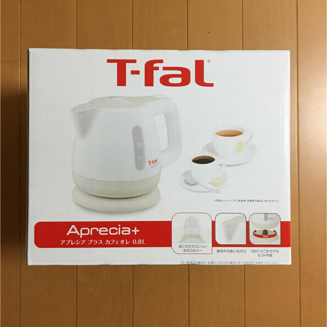 T-fal(ティファール)の今だけ‼︎値引き 新品未開封 ティファール 電気ケトル アプレシア スマホ/家電/カメラの生活家電(電気ケトル)の商品写真