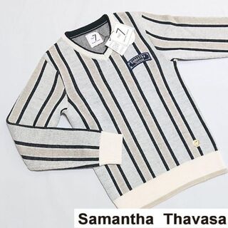 サマンサタバサ(Samantha Thavasa)の【新品タグ付き】サマンサタバサ ゴルフセーター レディース38(ウエア)