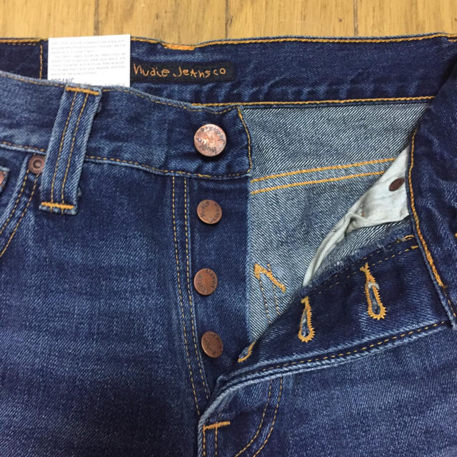 Nudie Jeans(ヌーディジーンズ)の【新品・半額以下】ヌーディジーンズ 28インチ メンズのパンツ(デニム/ジーンズ)の商品写真