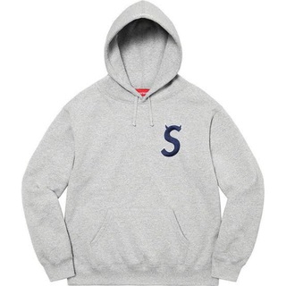 シュプリーム(Supreme)のSupreme S Logo Hooded Sweatshirt グレー／XXL(パーカー)