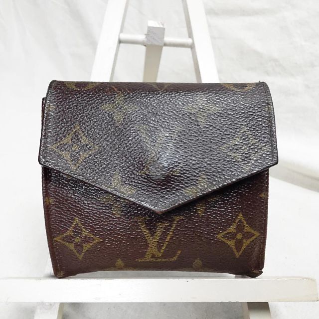 LOUIS VUITTON(ルイヴィトン)のルイヴィトン モノグラム 折財布 ポルトモネ カルトクレディ 旧型 M61660 レディースのファッション小物(財布)の商品写真