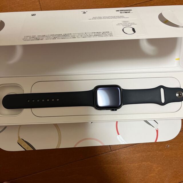 人気No.1】 - Watch Apple アップルウォッチ8 ブラックバンド付 GPS