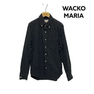 ワコマリア(WACKO MARIA)のワコマリア WACKO MARIA/長袖シャツ/ドット柄/ボタンダウン/ブラック(シャツ)