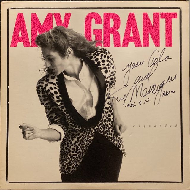 Amy Grant – Unguarded サイン入り 憧れ 38.0%割引 www 