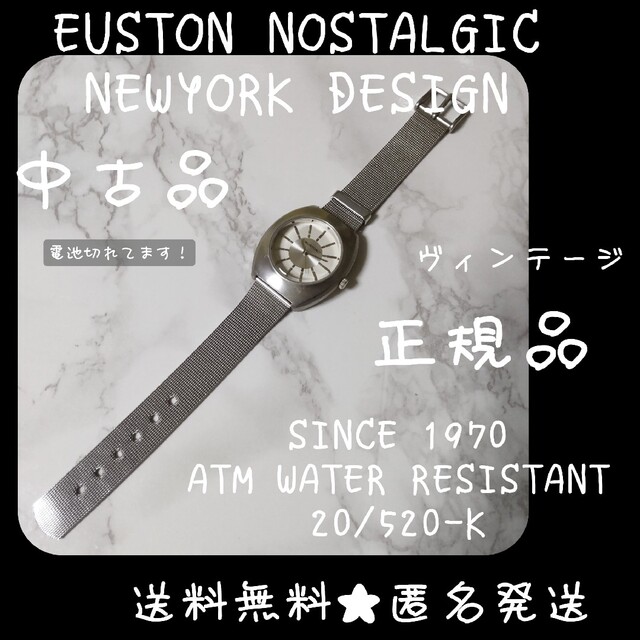 EUSTON NOSTALGIC NEWYORK DESIGN 腕時計★品ファッション小物