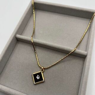 ディオール(Christian Dior) ネックレス（ブラック/黒色系）の通販 100 