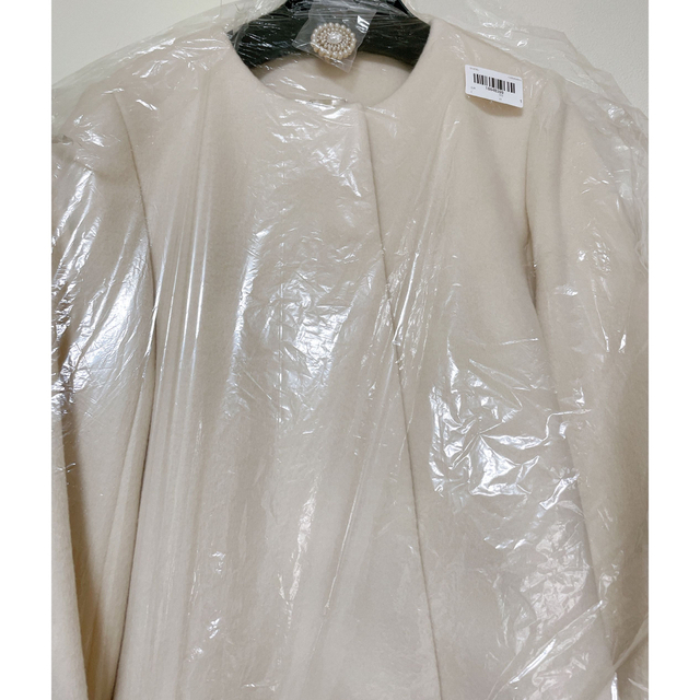 SNIDEL - 【新品】SNIDEL 【WEB限定】ビジューブローチAラインコートの