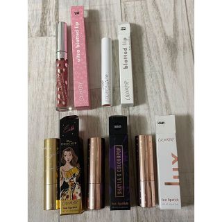 カラーポップ(colourpop)のカラーポップ リップ 口紅　リキッドルージュ ５本セット　ディズニーコラボ　など(口紅)