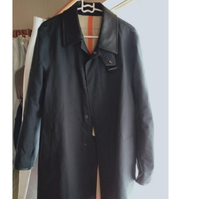 GIVENCHY(ジバンシィ)のGIVENCHY　レザー　チェスターコート メンズのジャケット/アウター(チェスターコート)の商品写真