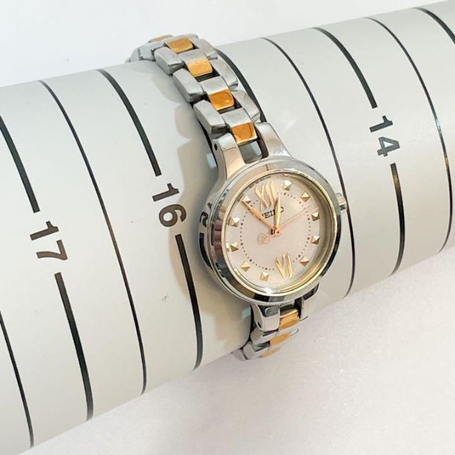 腕時計 【⭐️美品】SEIKO セイコー 電波ソーラー 文字盤淡いピンク