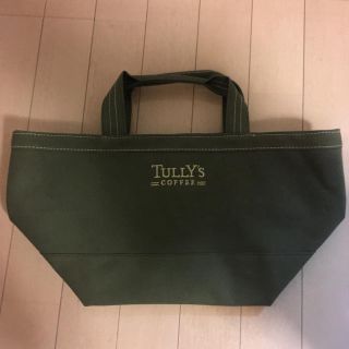 タリーズコーヒー(TULLY'S COFFEE)のタリーズ トートバッグ  カーキ色(トートバッグ)