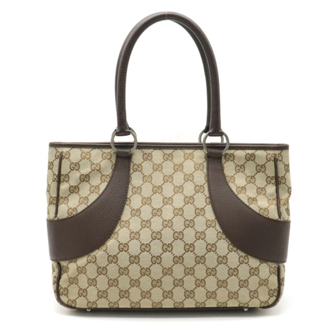 入手困難✨超美品✨GUCCI✨GGキャンバス×レザー✨巾着✨ハンドバッグ