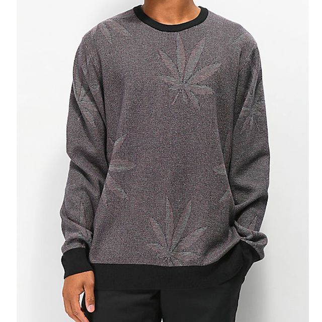 HUF|ニット|セーター|リバーシブル|L|SWEATER|USED - ニット
