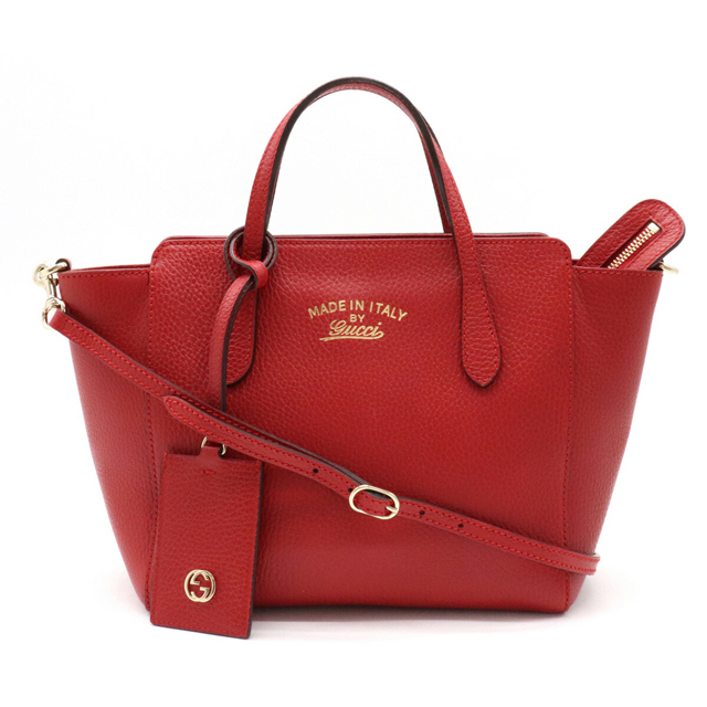 交換無料! グッチ - Gucci スイング (12180420) 2WAY ハンドバッグ