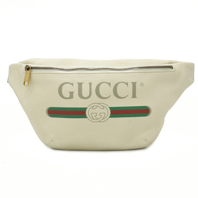 Gucci - グッチ グッチプリント シェリーライン ベルトバッグ （12190215）
