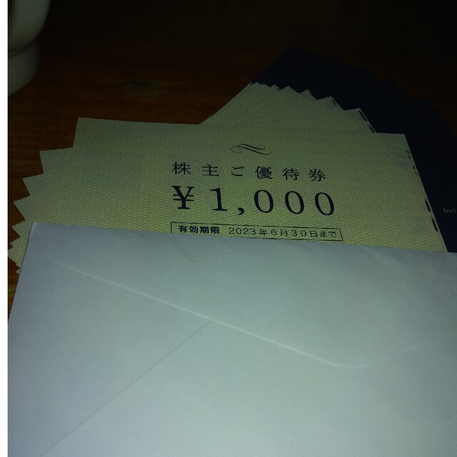 優待券/割引券4℃　株主優待　10000円