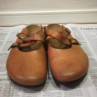 ビルケンシュトック(BIRKENSTOCK)のビルケンシュトック　スリッポン　ドリアン　茶(スリッポン/モカシン)